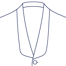 Bib Shawl Lapel